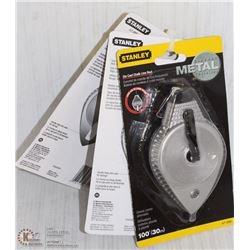 LOT OF 3 STANLEY DIE-CAST CHALK LINE REEL
