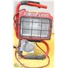 Image 1 : RED POWERLIGHT HALOGEN WORKLIGHT W/ ON/OFF BUTTON