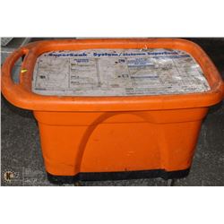 SUPERSOAK SYSTEM BIN W/ SOAKING/LIFTING TRAY
