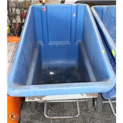 LARGE GARBAGE/RECYCLING MOBILE TRANSPORT BIN