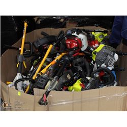 LARGE BOX(PALLET) OF STORE-RETURN GAS-POWERED