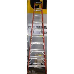 WERNER 10 FEET ALUMINUM FIBERGLASS LADDER