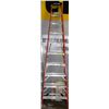 Image 1 : WERNER 10 FEET ALUMINUM FIBERGLASS LADDER