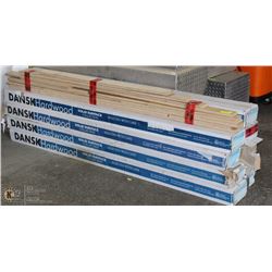 10 BOXES OF DANSK HARDWOOD-SOLID MAPLE