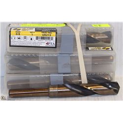 3 PACKS OF 2 ULTRA KUT 3/4" HSS PRENTISS DRILL