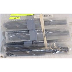3 PACKS OF 2 JET KUT 7/8" HSS PREMIUM PRENTISS