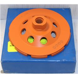 5"-5/8 DOUBLE ROW CUP WHEEL