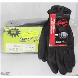 BUNDLE OF 6 NINJA ICE GLOVES SIZE 10