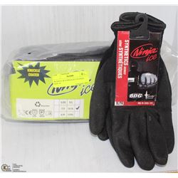 BUNDLE OF 6 NINJA ICE GLOVES SIZE 10