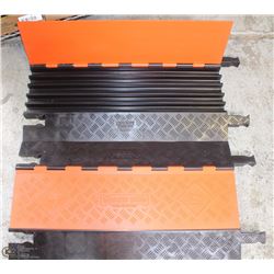 PAIR OF GUARDDOG CABLE PROTECTOR RUBBER MATS