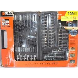BLACK AND DECKER 109PC BIT SET