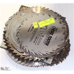 FLAT OF ASST SAW BLADES