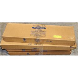 LOT OF 4 WALL MOUNT COAT HANGERS