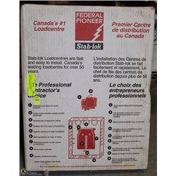 STABLOK LOAD CENTER 8 -1" CIRCUITS BREAKER BOX