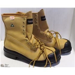 13 TERRA OPERATOR  HI-TOP LEATHER WORKBOOTS