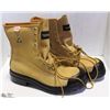 Image 1 : 11 TERRA OPERATOR  HI-TOP LEATHER WORKBOOTS