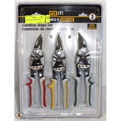SET OF 3 AVIATION SNIPS SET