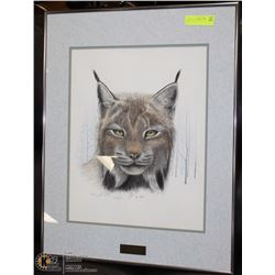 22" X 28" THE LYNX BY JOHN STONE 238/300 LTD ED