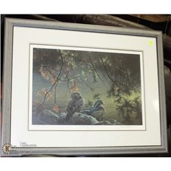 33.5" x 27" DUCKS UNLIMITEDDUCKS ON THE POND