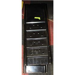 PAIR OF BLACK  STEEL RAMPS