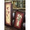 Image 1 : PAIR OF FRAMED FLORAL PICTURES