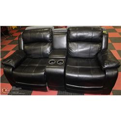 NEW GLIDER ROCKER RECLINER CONSOLE LOVE SEAT