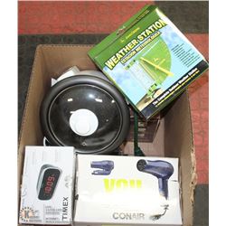 ESTATE BOX OF HOUSEHOLD MISC.