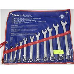 MASTER MECHANIC 1/4"-7/8" WRENCH SET