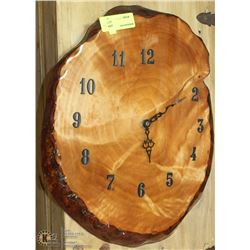 SOLID WOOD WALL CLOCK