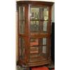 Image 1 : VINTAGE DISPLAY CABINET 46"X15"X77"H