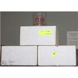 GROUP OF 12 VINTAGE HUDSONS BAY WHISKEY GLASSES