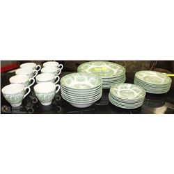 RIVER SCENES ENGLISH IRONSTONE TABLEWARE SET