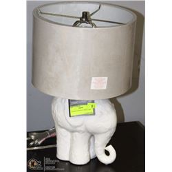 CERAMIC ELEPHANT TABLE LAMP