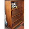 Image 1 : 4-TIER WOOD SHELF (36"L X 14"W X 52"H)