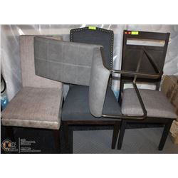 GROUP OF 4 NEW ASSORTED SIDECHAIRS