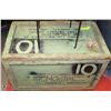 Image 1 : VINTAGE MILITARY WOOD BOX 27"X16"X17"H