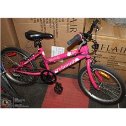 KIDS TRIUMPH BIKE BY RALEIGH - REFURBRISHED