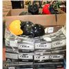 Image 1 : PALLET OF NEW AND USED ASSORTED HELMETS