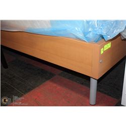 LADE DOUBLE BEDFRAME WITH SLATTED BED BASE