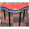 Image 1 : RED AND BLUE DESK