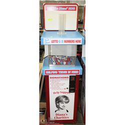 COIN OPERATED COLLECTIBLE PICK YOUR LUCKY LOTTO