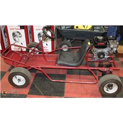 5.5HP TRANE MOTORIZED GO CART WITH AIR TIRES