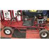 Image 1 : 5.5HP TRANE MOTORIZED GO CART WITH AIR TIRES