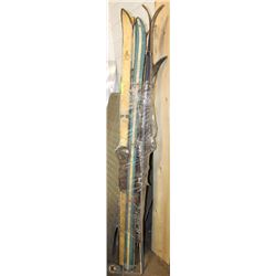 ESTATE LOT OF 5 VINTAGE CROSS COUNTRY SKIS