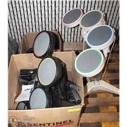 PALLET OF XBOX 360, KINECT GUITAR HERO, PS2 ,