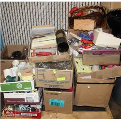 PALLET OF ASST ESTATE ITEMS INCL BAKING, KITCHEN,