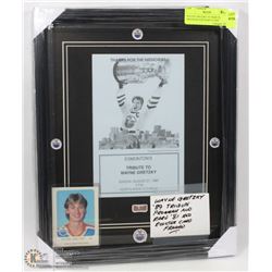 WAYNE GRETZKY '89 TRIBUTE PROGRAM AND RARE '81 RED