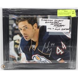 SHELDON SOURAY GUARANTEED AUTHENTIC AUTOGRAPH