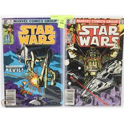LOT OF 2 STARWARS COMICBOOKS #51 AND #52