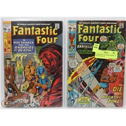 2 FANTASTIC FOUR COMIC BOOKS 15 CENTS #96 & 109